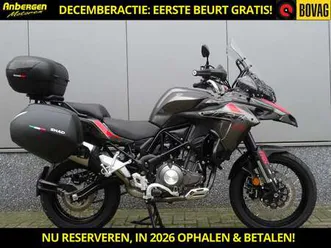 benelli trk 502 x abs grijs