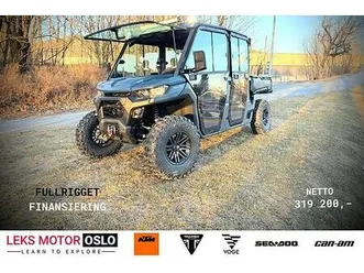 can-am traxter max xu hd10 dusty navy // toppmodell og 6 seter med hyttekit og lyspakke