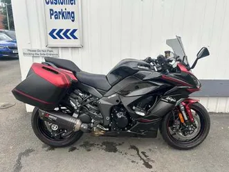 kawasaki ninja 1000sx performance edition, panniers, akrapovic, one owner, 8383