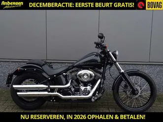 harley-davidson softail fxs blackline zwart
