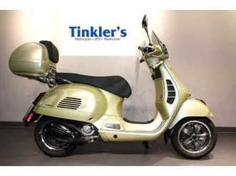 2022 22 piaggio vespa gts300 75th anniversary special edition yellow