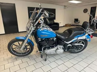 harley-davidson softail fxlr low rider blue manual petrol 2018