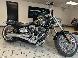 harley-davidson softail fxsb breakout black manual petrol 2013