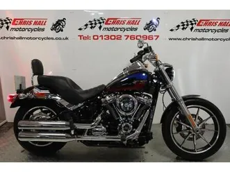 2018 harley-davidson fxlr softail lowrider, low mileage.