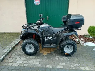 quad kymco mxu 300 homologacja ladny stan pobiedziska