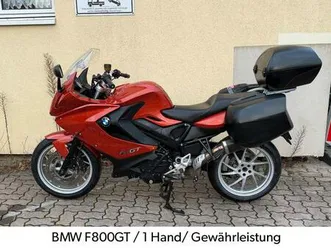 bmw f800gt / 1 hand/ gewährleistung/service- tüv neu