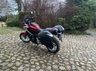 honda nc 750x 18rok 18k przebieg dct kufry slonów