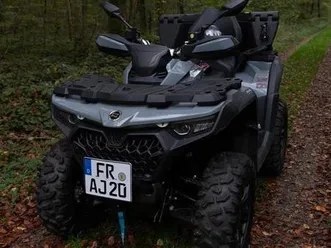 cfmoto cforce 850 touring abs, inkl. koffer