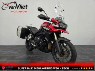 erg mooie triumph tiger 1200 explorer bj 2015 — motoren | triumph — marktplaats