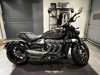 triumph rocket 3 r storm 2025 2458 cm3 | moto roadster | 1 341 km | noir | 78310 coignieres
