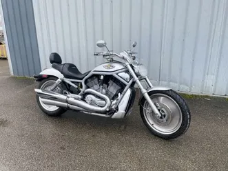 harley-davidson v-rod 1130 100th anniversary 2002 1130 cm3 | moto custom | 43 900 km | gris | 69480 anse