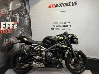triumph street triple 765 nero
