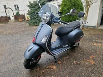 vespa gts 300 super sport grau matt