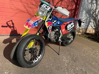 husqvarna fs 450 supermoto wie ktm smr exc 500 701 690