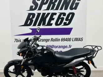 honda cb 125f 2022 125 cm3 | moto roadster | 10 150 km | noir | 69400 limas