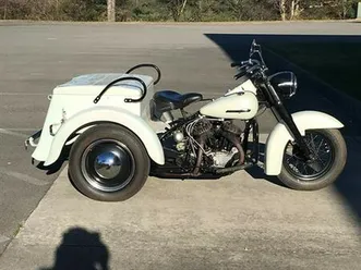 1965 harley-davidson servicar (former police bike)