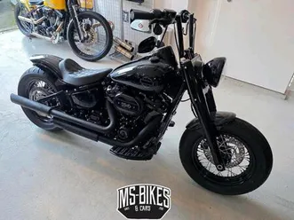 harley davidson softail 114cui slim *umbau* 200er, heck, fat boy