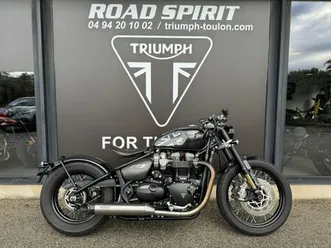 triumph bonneville bobber tfc 2020 1200 cm3 | moto custom | 6 890 km | noir | 83190 ollioules