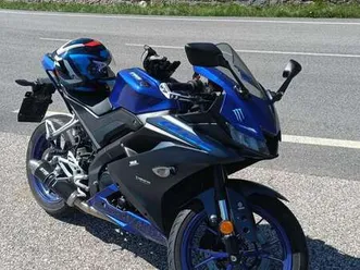 yamaha yzf-r125 blu/azzurro