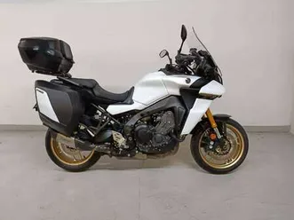 yamaha tracer 9 gt 900 gt bianco