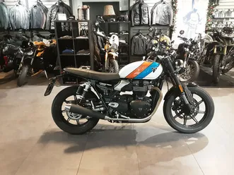 triumph speed twin 900, retro, modèle démo, chf 9'300.-