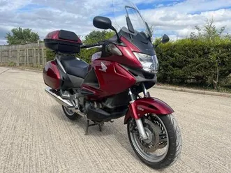 2008 honda deauville nt700 va-7 abs nt700va-7 nt 700 red nice new mot