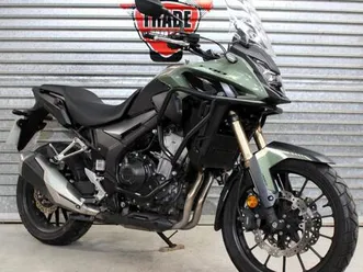 2023 23 honda cb500x cb 500 x abs adventure green trade sale 8650 miles new mot