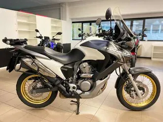 honda transalp xl 700 v abs bianco
