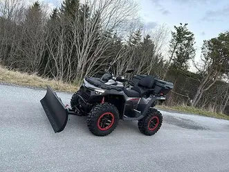 cfmoto cforce 850 touring abs - bakboks - 7 instrument - 71hk - frontmontert brøyteskjær