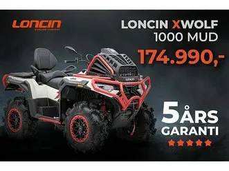 loncin xwolf 1000 mud | 5 års garanti