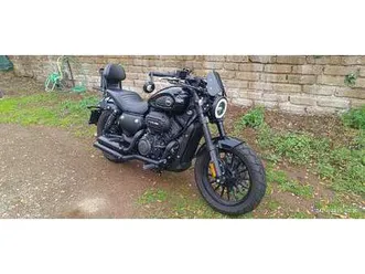 benda chinchilla 125 v cruiser accessoriata compreso passaggio nero