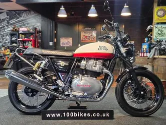 2021 royal enfield interceptor 650 cc extra's 1,350 mile's