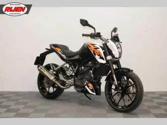 ktm 125 duke (bj 2015) — motoren | ktm — marktplaats
