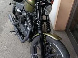 harley-davidson 883 iron - 2016 - gold olive
