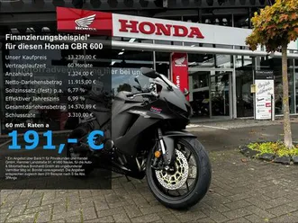 honda cbr 600 rr*mod.2025*6 jahre garantie*schwarz*120