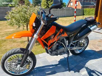 ktm 640 lc4 supermoto■12900 kms ■état magnifique