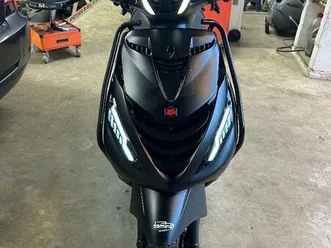 ② piaggio zip sp custom, mat black vol opties!!! 2022