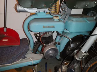 lambretta 125 d restaurata con libretto