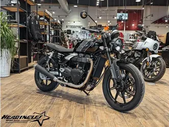 2025 triumph speed twin 900 // phantom black/aurum gold