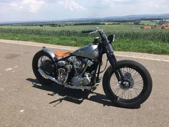 harley-davidson knucklehead 1955 vollrestauration
