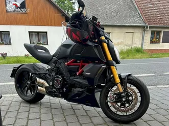 ducati diavel 1260 s, öhlins, plexi, kufry, ducabike, zard