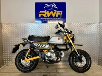 honda z 125 ma-k monkey bike, 2023, 73 reg, only 1 owner & 74 miles, superb cond