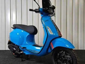 vespa sprint s 50 | blauw blu eclettico | nieuw | windscherm — scooters | vespa — marktplaats