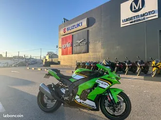 ninja zx10r kawasaki 1 759 km 1ere main 2025 garantie juillet 2029
