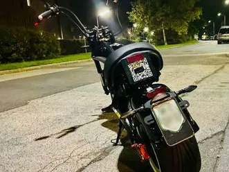 elektro chopper 3kw power 48km/h neuwertig 955km gefahren erstbesitz