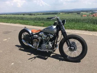 harley-davidson knucklehead 1955 vollrestauration