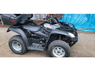 verkaufe quad kymco mxu 500