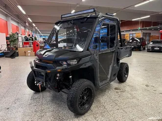 brp dfk lämpöhytti lämpöpuhaltimella, 2x renkaat, 230v inventteri, ohjaustehostin, vinssi