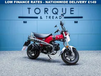 honda dax 125 roadster/retro nationwide delivery £149 - 9.9% apr 124 cc
