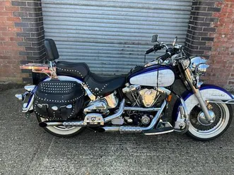 1997 harley davidson evo softail ‘pink floyd’ customised heritage